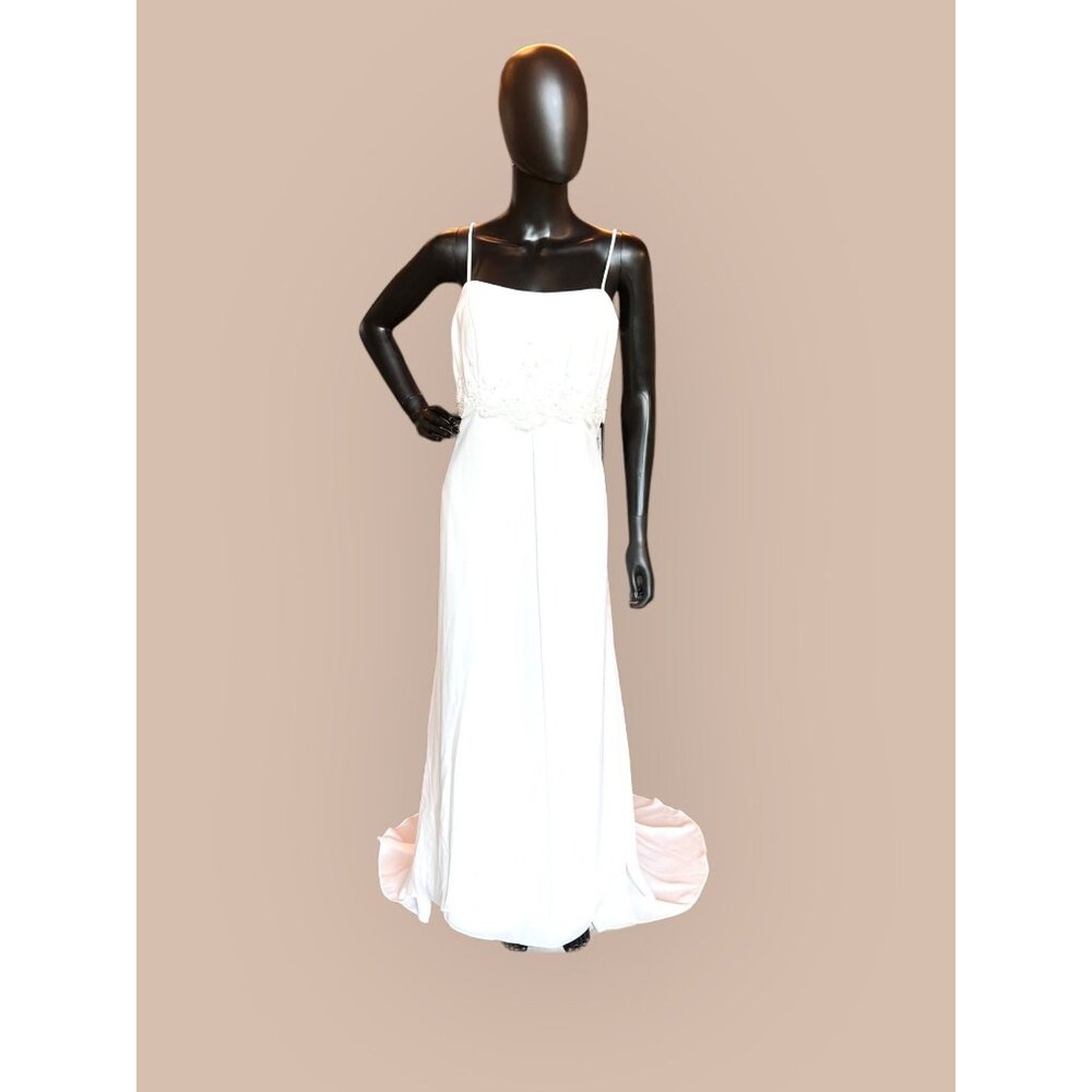 Empire Chiffon Wedding Gown